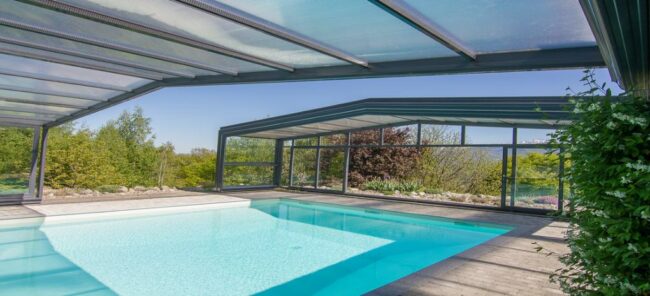 abri piscine haut